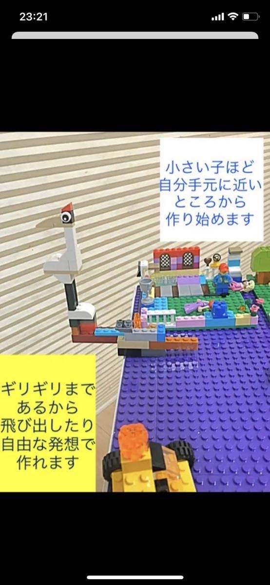 天板付き収納ボックス 椅子2つ付き レゴ プレイテーブル LEGOブロック