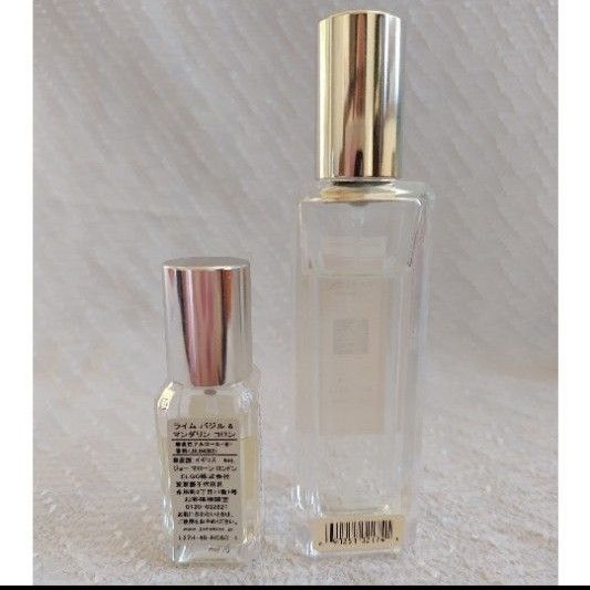 Jo MALONE LONDON ワイルド ブルーベル コロンライム　30ml バジル&マンダリン9ml　　　