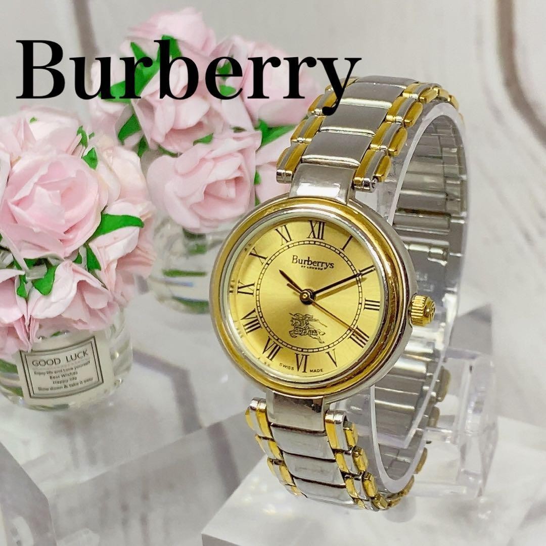 新品 レディースウォッチ女性用腕時計バーバリーBurberryクォーツ海外