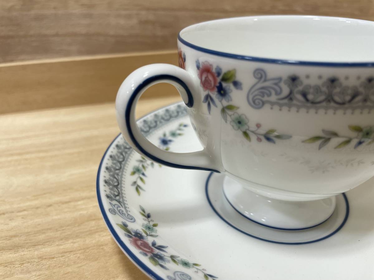 【3829】WEDGWOOD ウェッジウッド ROSEDALE ローズデール カップ＆ソーサー 1客 ボーンチャイナ イギリス製 食器 洋食器_画像5