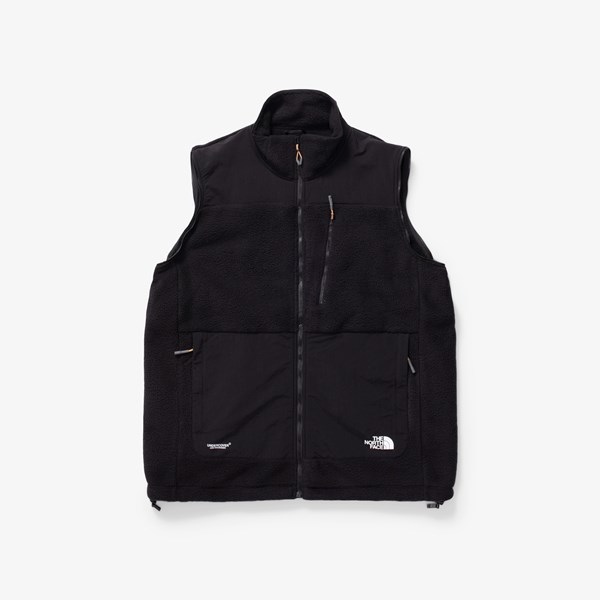 黒 Lサイズ UNDERCOVER THE NORTH FACE SOUKUU Zip-Off Fleece Jacket アンダーカバー ノースフェイス ジップオフ フリースジャケット 創空