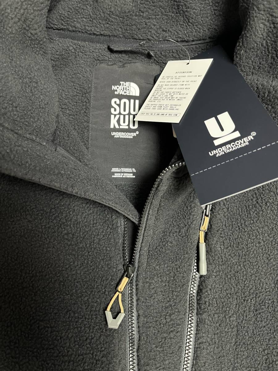 黒 Lサイズ UNDERCOVER THE NORTH FACE SOUKUU Zip-Off Fleece 黒 Lサイズ UNDERCOVER THE NORTH FACE SOUKUU Zip-Off Fleece
