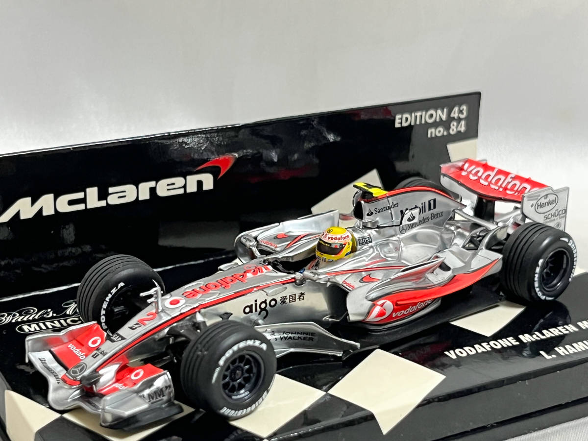 ミニチャンプス 1/43 マクラーレン・メルセデス MP4-22 F1 2007 ミニチャンプス 1/43 マクラーレン・メルセデス MP4-22 F1 2007