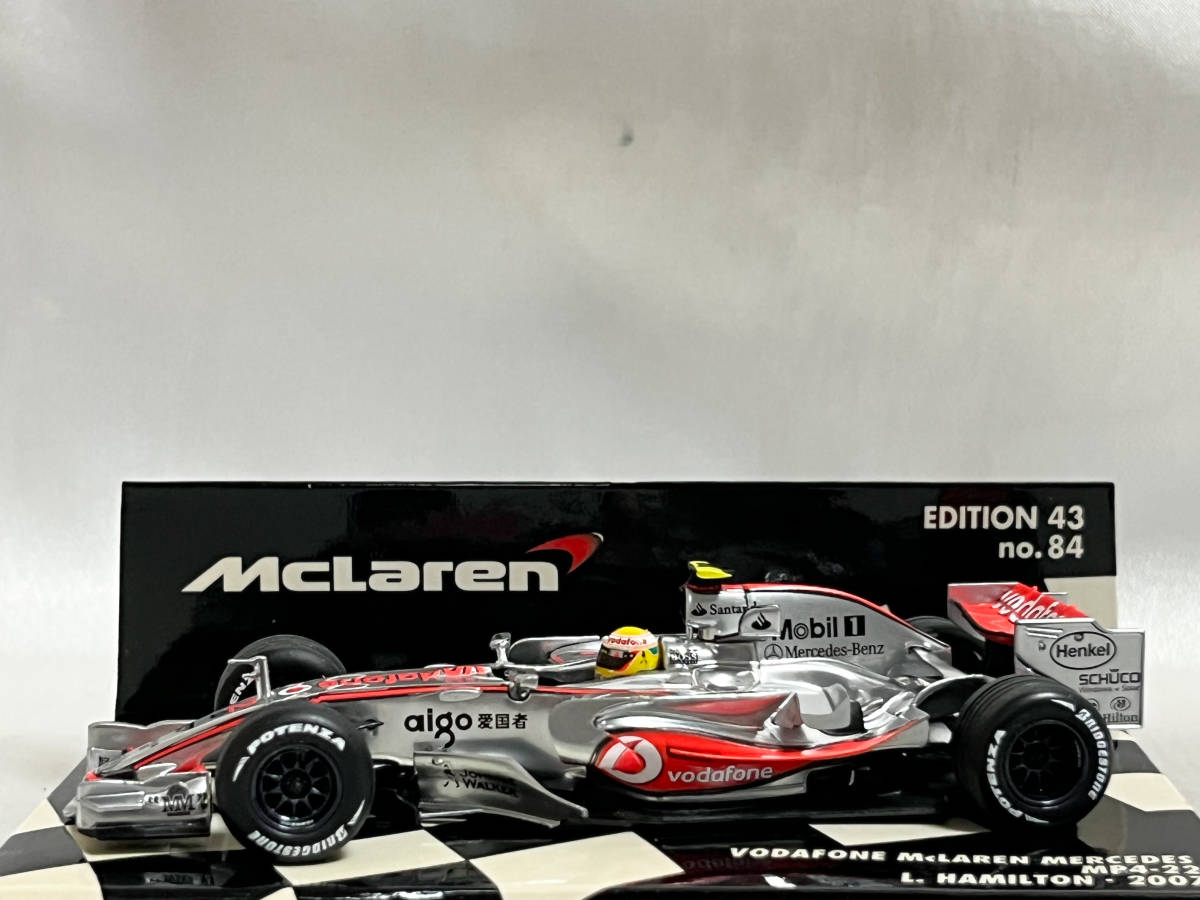 ミニチャンプス 1/43 マクラーレン・メルセデス MP4-22 F1 2007 ミニチャンプス 1/43 マクラーレン・メルセデス MP4-22 F1 2007