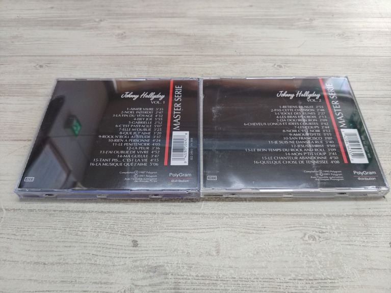 CD 2枚組 / MASTER SERIES Johnny Hallyday /『H348』/ 中古_画像5