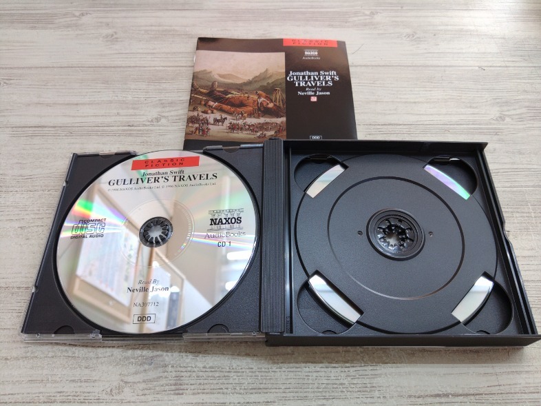 CD 3枚組 / GULLIVER'S TRAVELS / Jonathan Swift /『H345』/ 中古の画像4