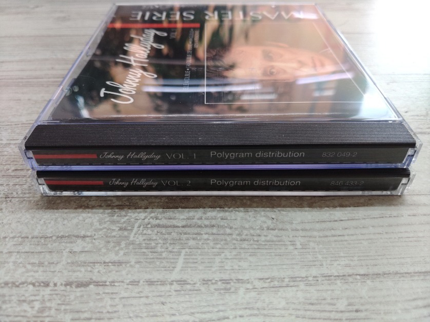 CD 2枚組 / MASTER SERIES Johnny Hallyday /『H348』/ 中古_画像6