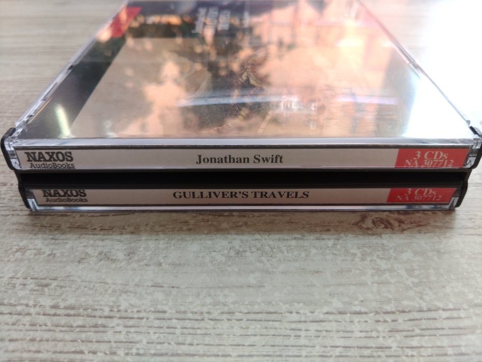 CD 3枚組 / GULLIVER'S TRAVELS / Jonathan Swift /『H345』/ 中古の画像3