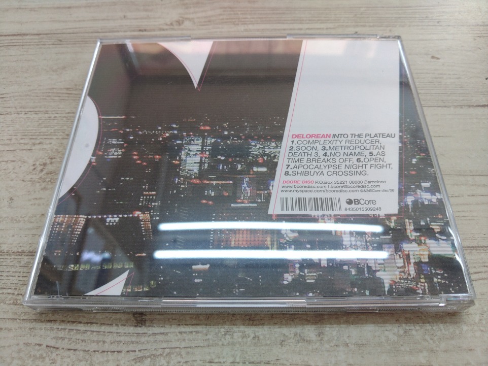 CD / INTO THE PLATEAU / DELOREAN /『H791』/ 中古_画像2