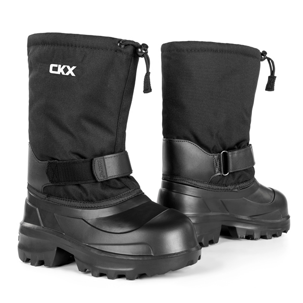 CKX スノーモービル 軽量ブーツ BOREAL -60℃まで適応 軽量 保温 防水 インナーは取り外し可能 雪 黒 サイズ US 11 / 約28cm 新品未使用