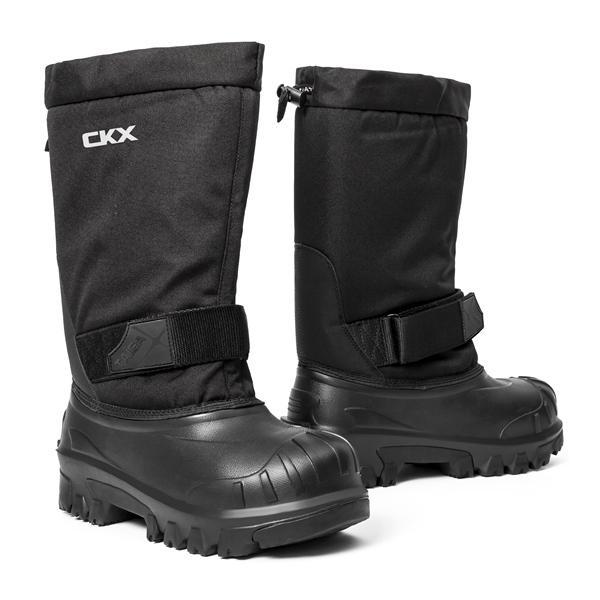 CKX カナダ スノーモービル ブーツ TAIGA EVO 超軽量 ウルトラ ライトウエイト -85℃まで適応 滑り止め 黒 USサイズ 9 約26cm 新品未使用