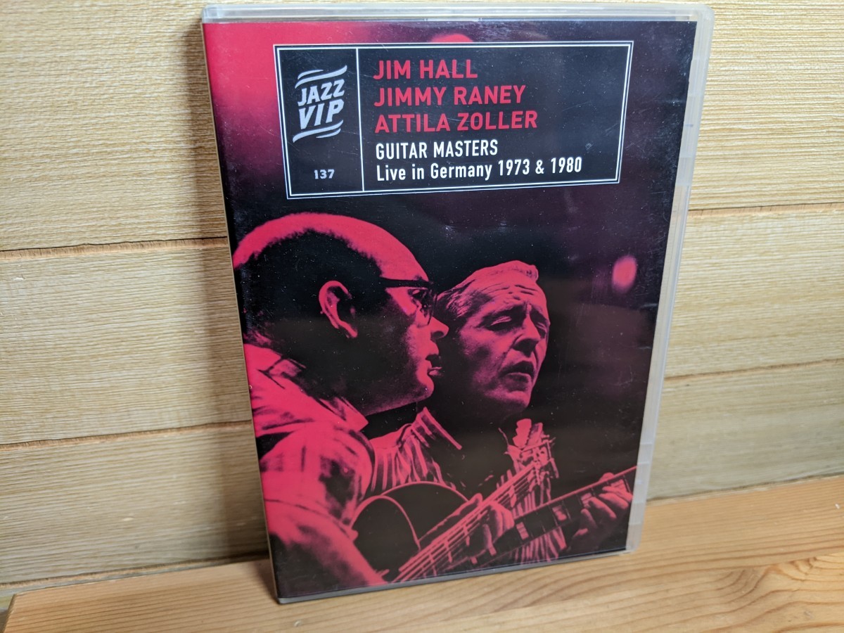 Jim Hall ジム・ホール/Jimmy Raney ジミー・レイニー/Attila Zoller アッティラ・ゾラー - Guitar Masters Live in Germany 1973&1980 DVD_画像1