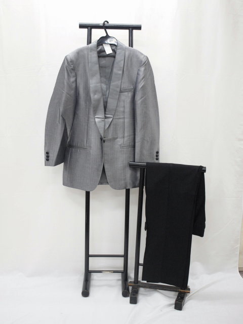 . costume liquidation goods 1-43 for man tuxedo A4 gray [ used ]( letter pack post service un- possible )
