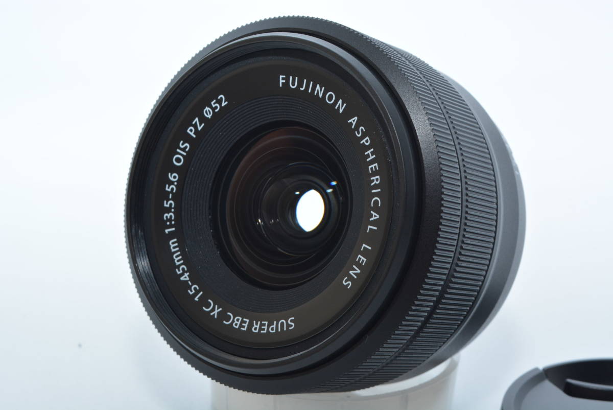 【極上品】 FUJIFILM X 交換レンズ フジノン ズーム 標準 コンパクト XC15-45mm F XC15-45MMF3.5-5.6OIS PZ B　#6171