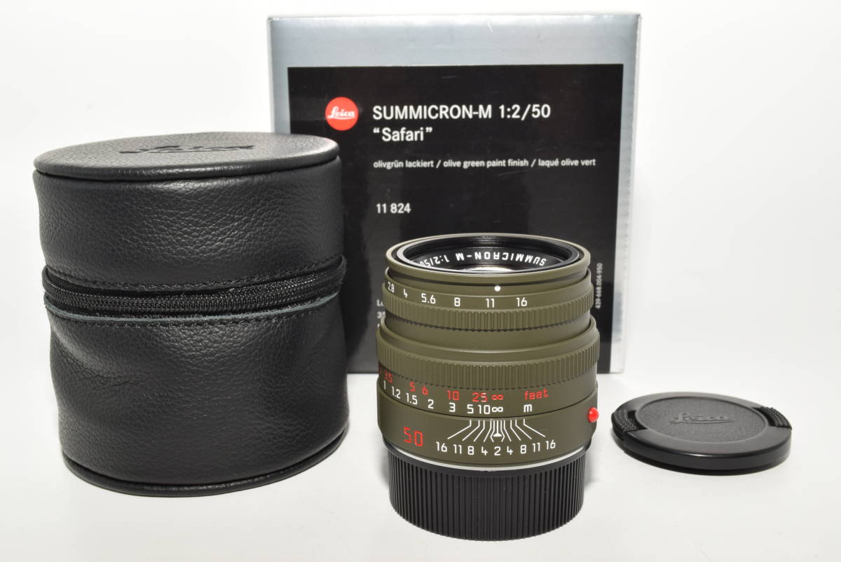 【超貴重でレアな極上品】 Leica ライカ SUMMICRON-M 50mm F2 Safari 世界限定500本！_画像1
