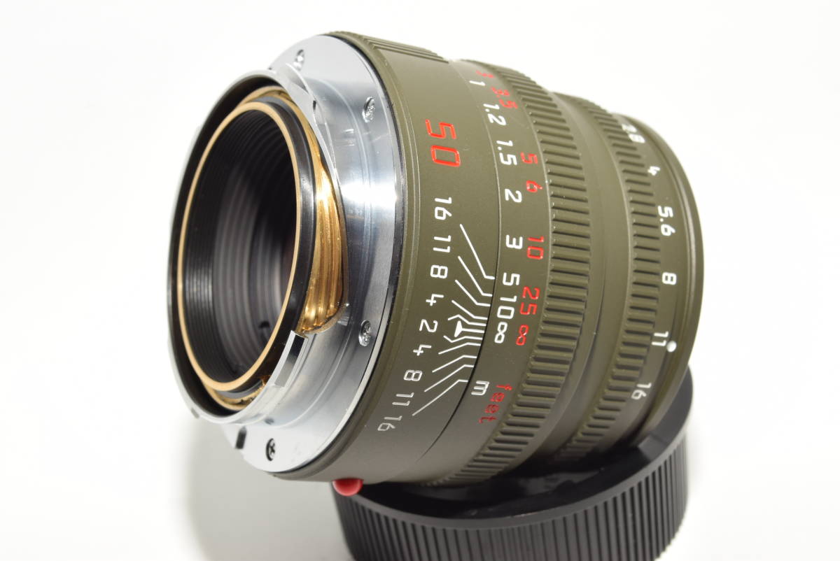 【超貴重でレアな極上品】 Leica ライカ SUMMICRON-M 50mm F2 Safari 世界限定500本！_画像3