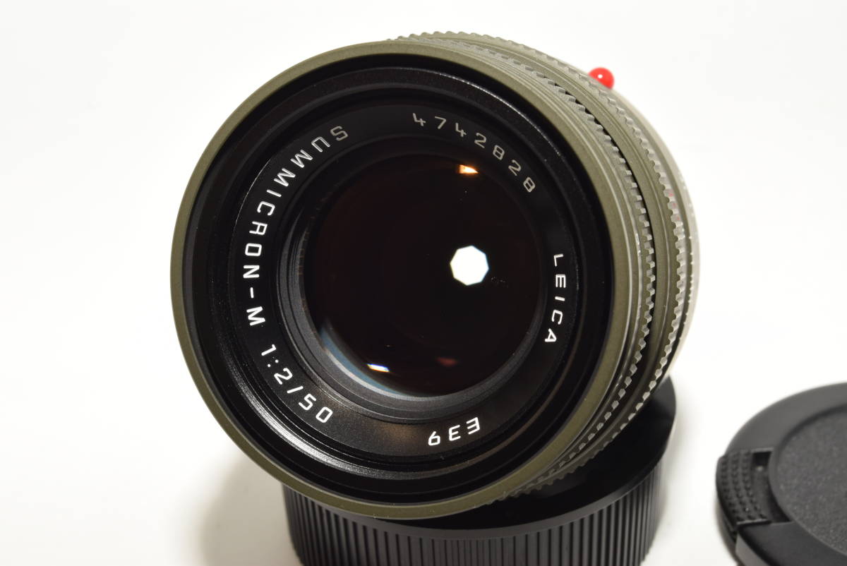 【超貴重でレアな極上品】 Leica ライカ SUMMICRON-M 50mm F2 Safari 世界限定500本！_画像2