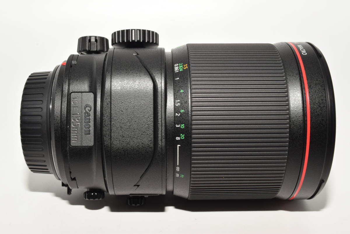 【特上品】 Canon ティルト・シフトレンズ TS-E135mm F4L マクロ フルサイズ対応 TS-E13540LM　#6244_画像5