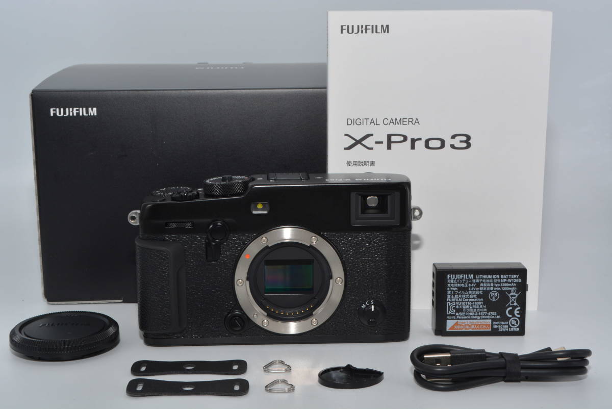 【4047ショット！】 FUJIFILM ミラーレス一眼カメラ X-Pro3 ブラック 防塵防滴耐低温 FX-X-PRO3　#6262