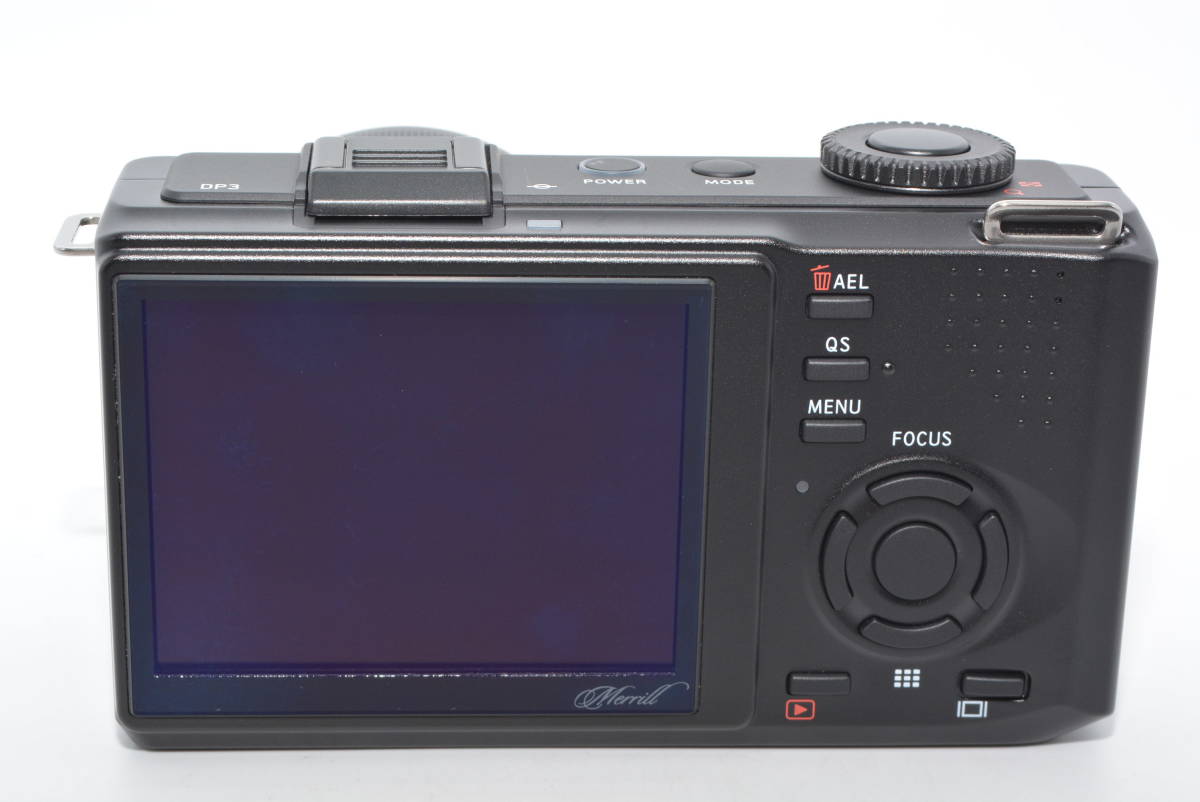 【特上品】 SIGMA デジタルカメラ DP3Merrill 4,600万画素 FoveonX3ダイレクトイメージセンサー(APS-C)搭載 　#6266