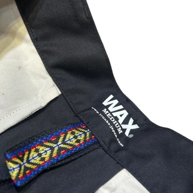 MO/WAX ( ワックス )BLUCO × WAX WIDE TAPERED WORK PANTS ブラック WXB-003 Mサイズ_画像4