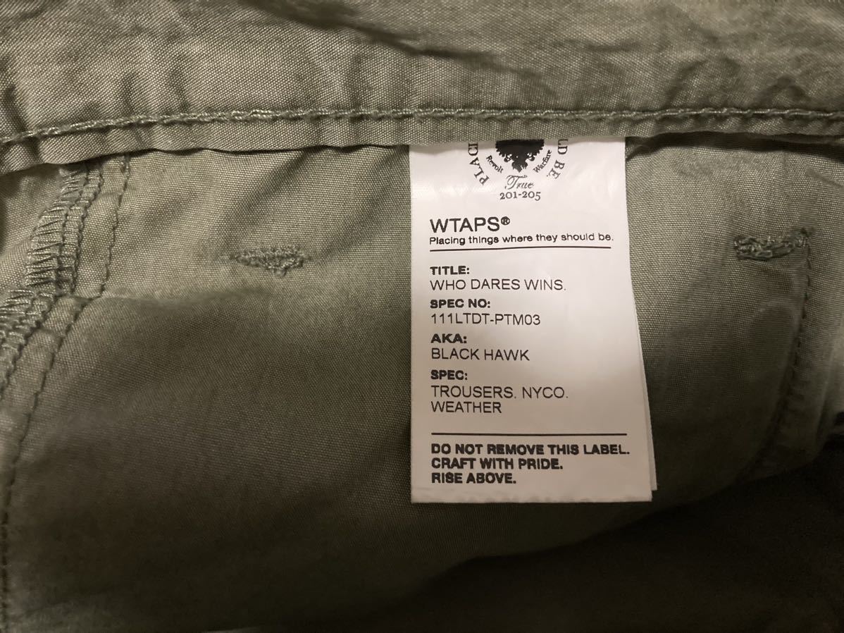 高品質】 ダブルタップス WTAPS カーゴパンツ ハーフパンツ ブラック