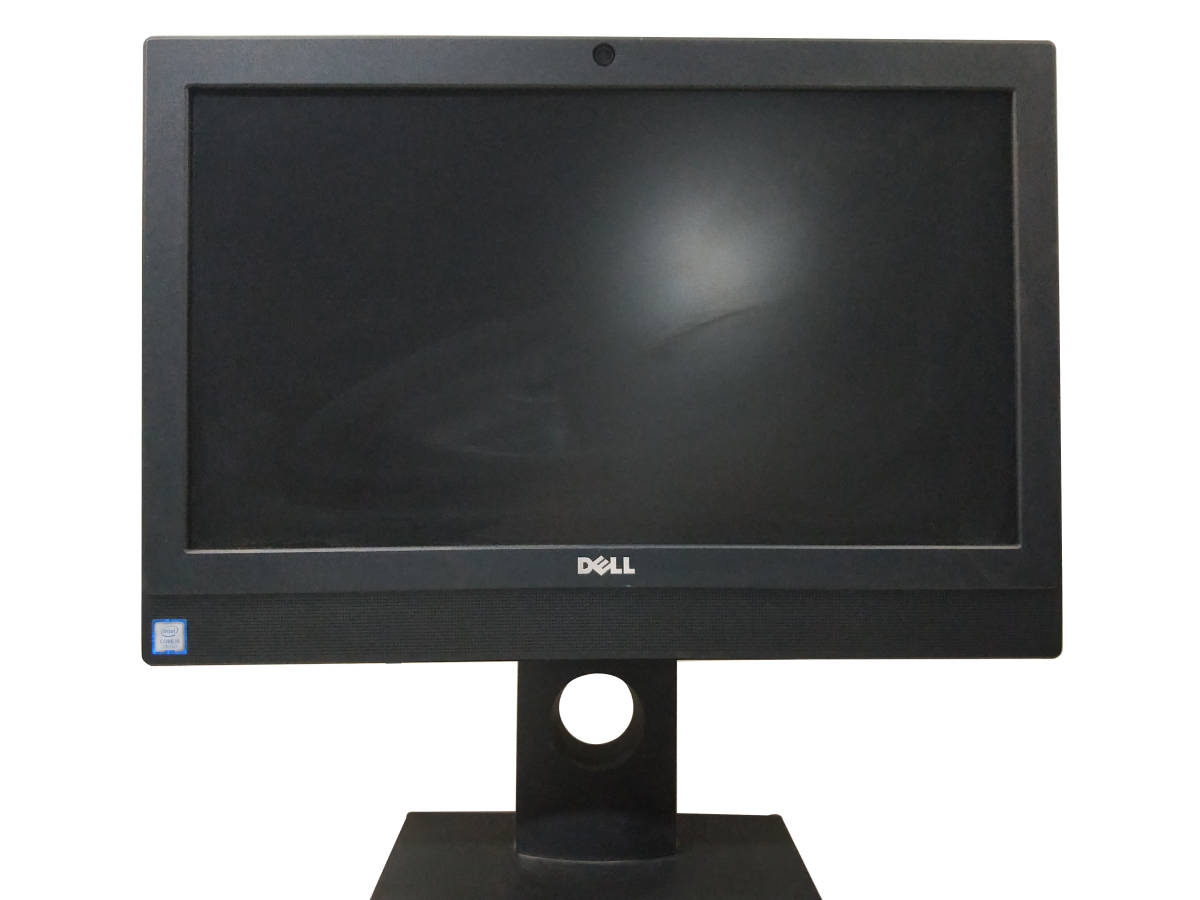 ■驚速 DELL Optiplex 3050 AIO i5-7500 3.4GHz x4/メモリ8GB/新品SSD240GB Windows11 19.5型一体型PC Office2021 無線 WEBカメラ■I101722_画像1