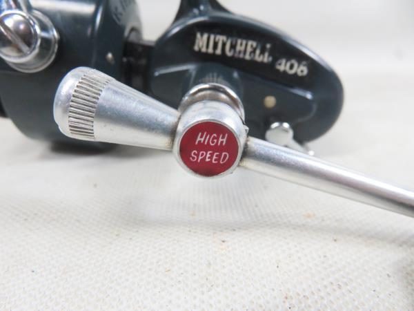 ΛMitchell 408 ミッチェル スピニングリール　ビンテージ　オールド　フランス_画像8