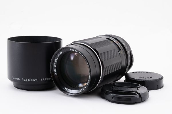誠実】 f3.5 TAKUMAR SMC PENTAX ペンタックス #2267 135mm [動作確認