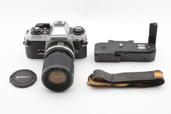 #2272 ニコン Nikon FG-20 Zoom Nikkor AI-s 35-105mm f3.5-4.5 [動作確認済]