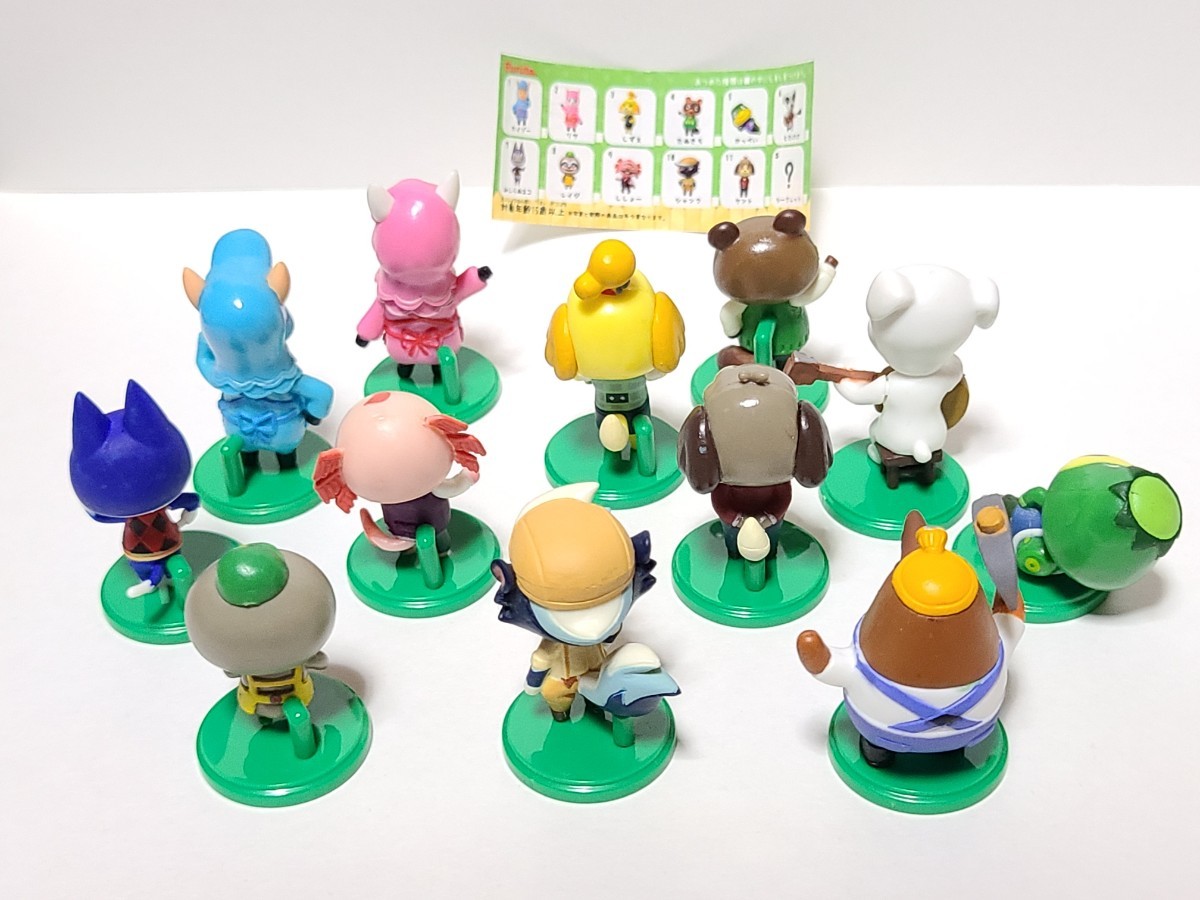 美品 とびだせどうぶつの森 チョコエッグ フィギュア 全12種