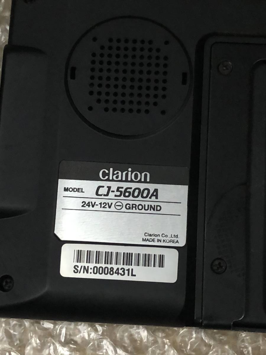 clarion クラリオン バックモニター モニター バックカメラ用 CJ-5600A 動作OK Rei272_画像7
