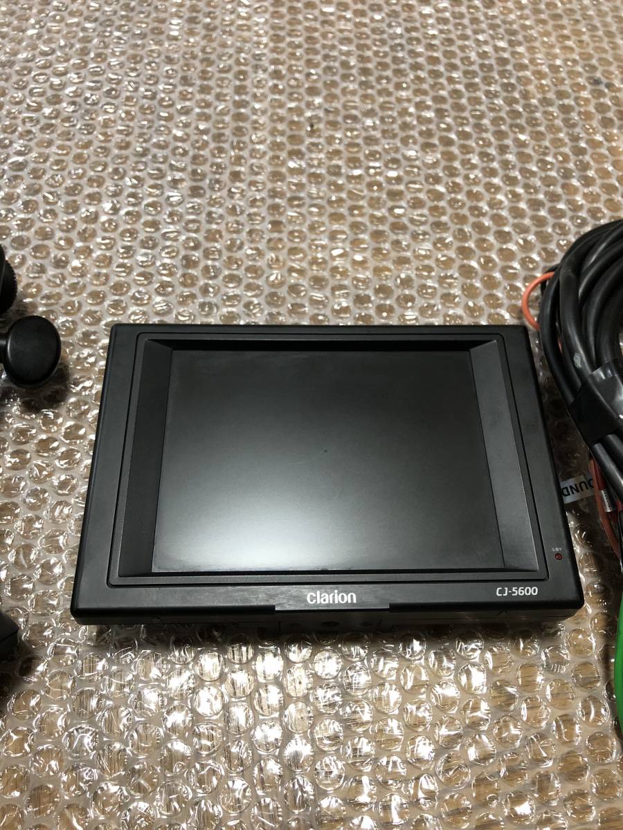 clarion クラリオン バックモニター モニター バックカメラ用 CJ-5600A 吊り下げステー変更可能 動作OK Rei335_画像6