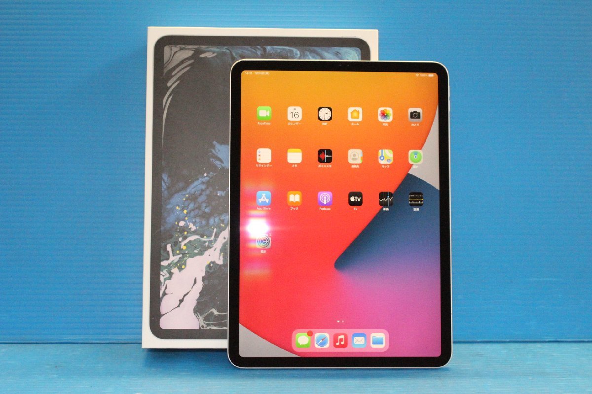 激安/新作 Pro iPad □Apple□ 美品 11インチ 外箱、AC、ケーブル付属