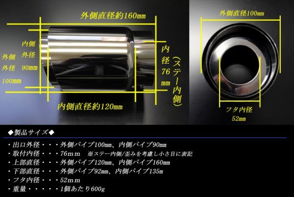     原文:【B品】CX-5 KF系 ダブル マフラーカッター ブラック ブラックテールエンド 2本 鏡面 スラッシュカット マツダ 高純度ステンレス MAZDA