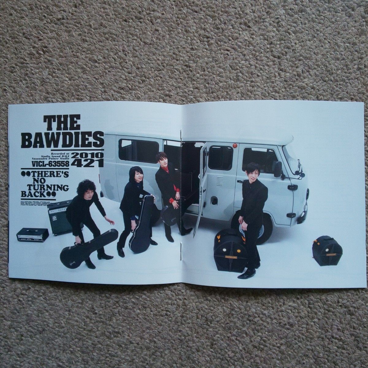 (CD)THE BAWDIES /THERE'S NO TURNING BACK