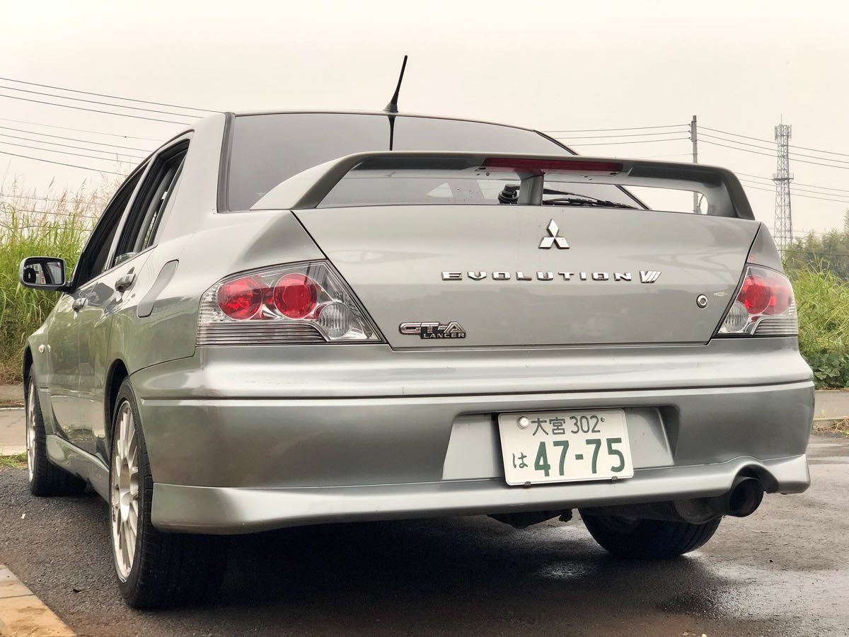 *15 ten thousand jpy price cut vehicle inspection "shaken" 2 year * Lancer Evolution 7 GT-A CT9A engine best condition! non-genuin muffler air cleaner! timing belt replaced! Lancer Evolution 