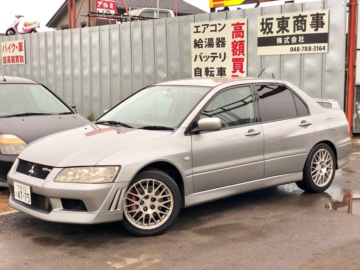 *15 ten thousand jpy price cut vehicle inspection "shaken" 2 year * Lancer Evolution 7 GT-A CT9A engine best condition! non-genuin muffler air cleaner! timing belt replaced! Lancer Evolution 