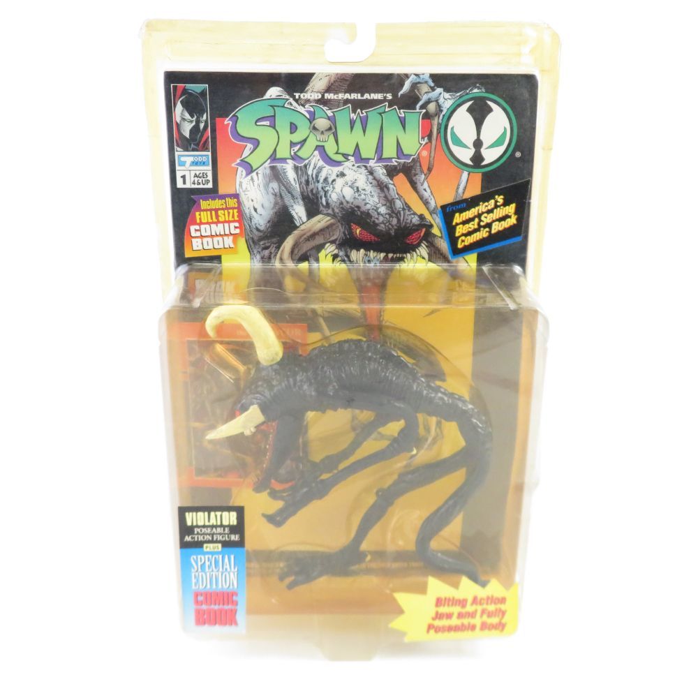  прекрасный товар McFARLANE TOYSmak мех Len игрушки SPAWN VIOLATOR biore -ta- Ultra action фигурка игрушка кукла American Comics HY571C