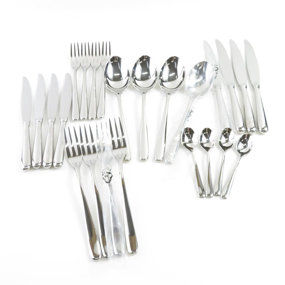  beautiful goods ALESSI alessi INOX 18/10 cutlery 24 point stainless steel spoon Fork knife set SY7179B2