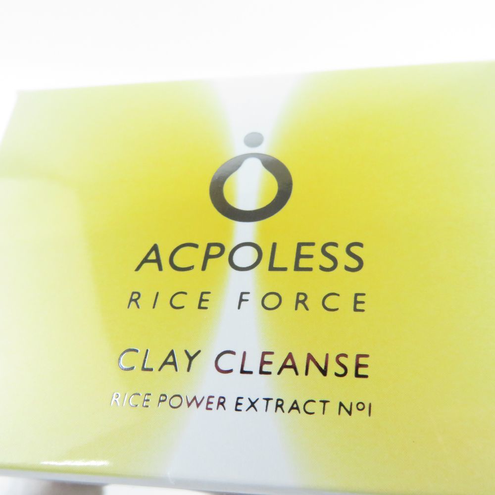  unused RICEFORCE Rice Force akpo less k Ray k lens face-washing composition 80g rice power No.1 BM7222M