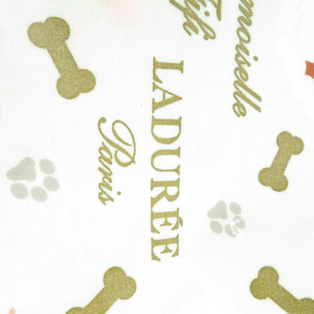 美品 LADUREE ラデュレ トートバッグ 犬柄 ワンちゃん 廃盤 レディース AU2191C_画像5