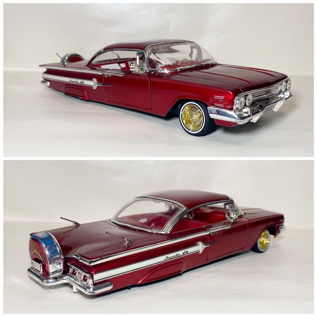 JADA 1/24 1960 CHEVROLET IMPALA STREET LOW LOWRIDER '60 インパラ ローライダー StreetLow custom デイトンDayton カスタム_画像5