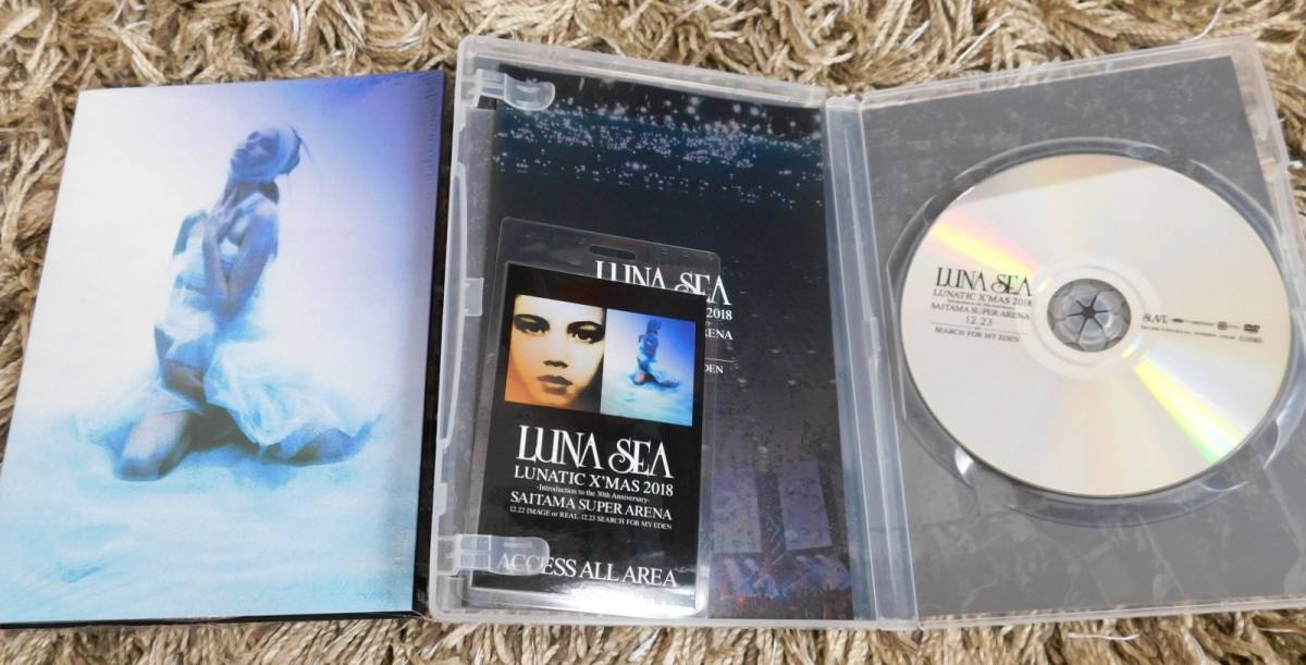 ■ LUNA SEA DVD LUNATIC X’MAS 2018 「SEARCH FOR MY EDEN」SLAVE限定盤_画像3