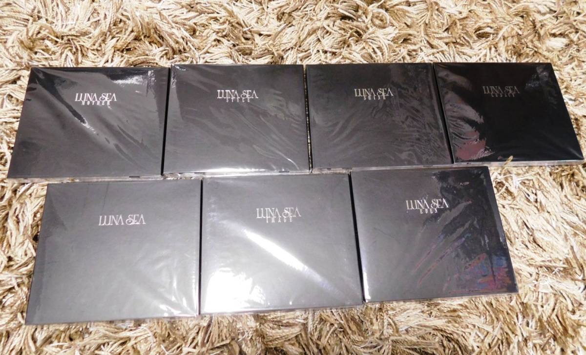 【楽天スーパーセール】 2007年リマスター盤 SEA LUNA ■ 7枚セット SEA/IMAGE/EDEN/MOTHER/STYLE/SHINE/LUNACY LUNA CD+DVD LUNA SEA
