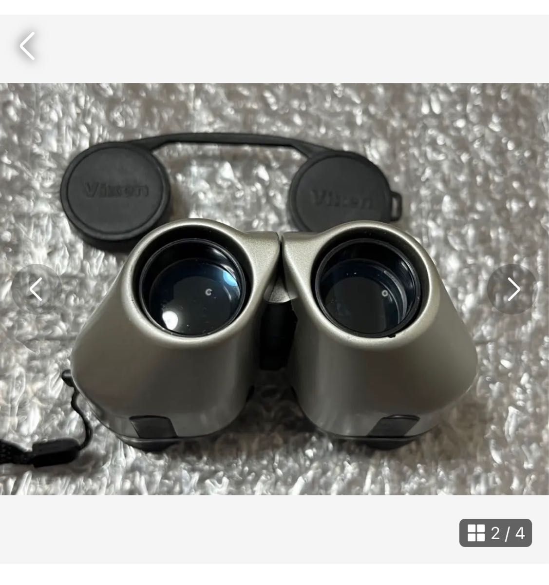 双眼鏡　Vixen(ビクセン) ACTY M8×21 8倍 シルバー