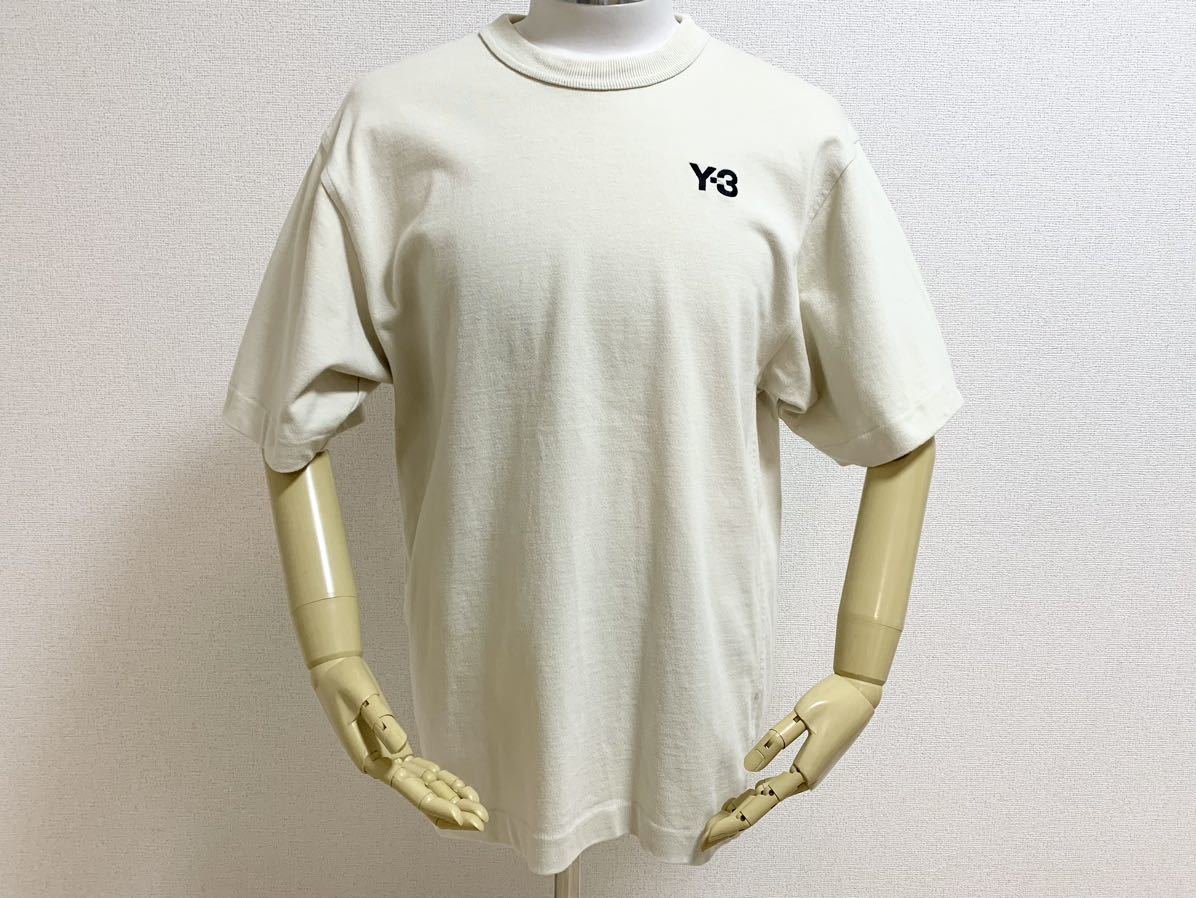 希少 超美品 完売品 Y-3 アディダス ヨウジヤマモト adidas for Yohji Yamamoto ヘビーウェイト オーバーサイズ ロゴ 半袖Tシャツ S メンズ