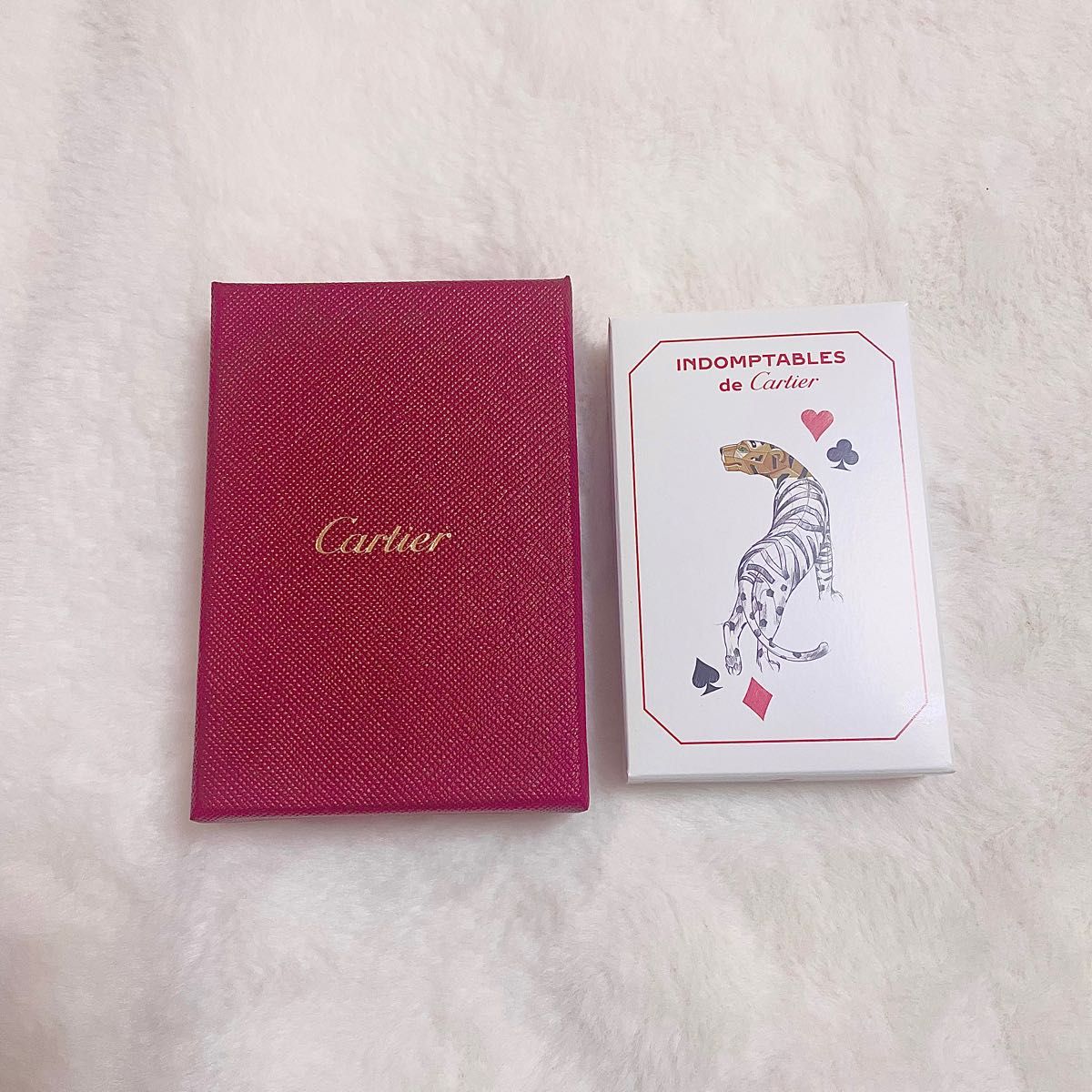 新品 Cartier カルティエトランプカードケース付き