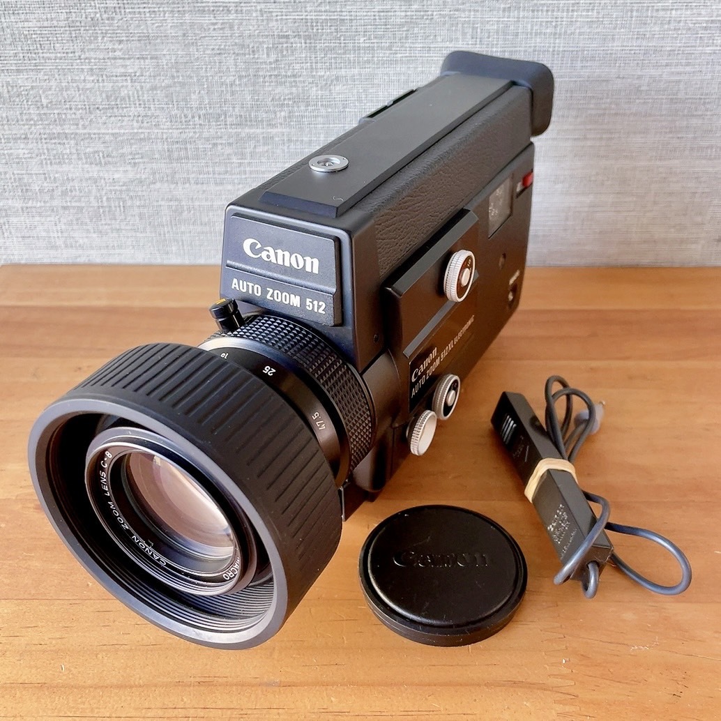 動作品】Canon Auto Zoom 512XL Electronic Super8 8mm キャノン