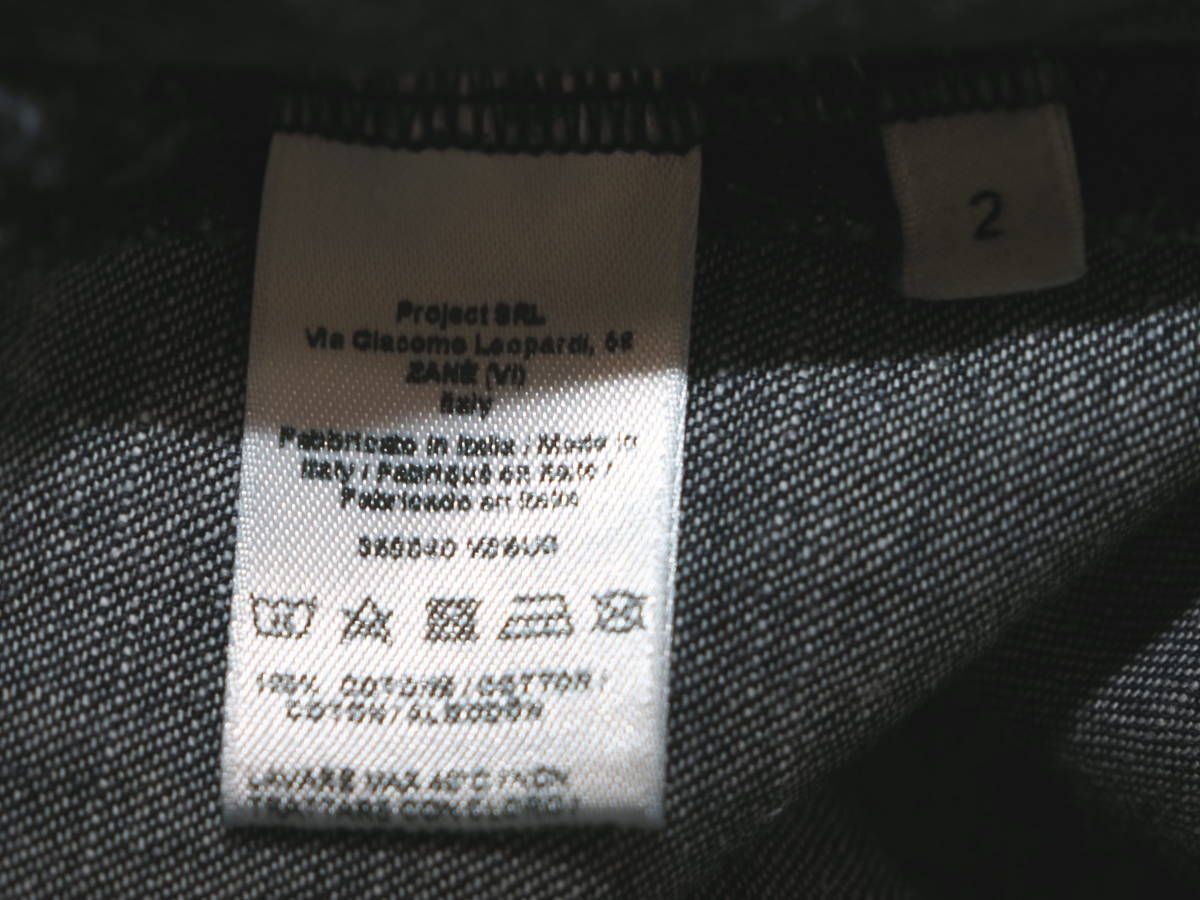 TOMAS MAIER Thomas ma year 15SS Denim юбка 2 индиго Italy производства Bottega Veneta 